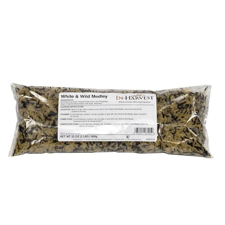 Inharvest White & Wild Medley Rice 2lbs, PK6 16255